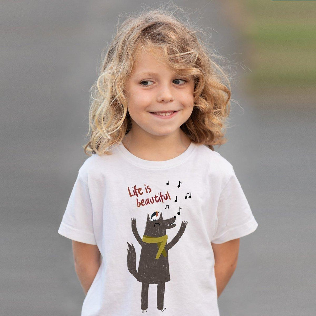 HARZKIND Kinder-T-Shirt – Life is beautiful! (versch. Farben zur Auswahl) - HARZKIND - Der Shop