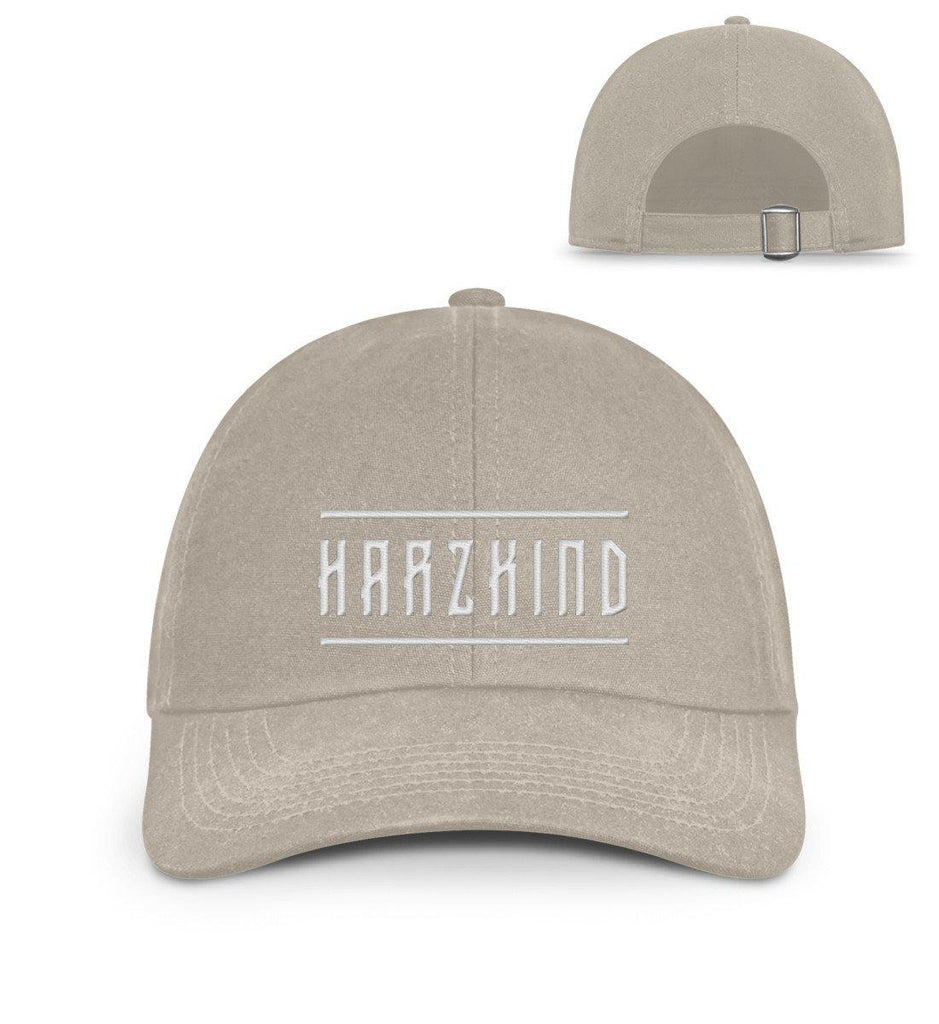 HARZKIND RETRO Organic Cap - mit Logo Stick - HARZKIND - Der Shop